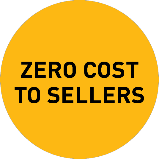 Zero cost to sellers